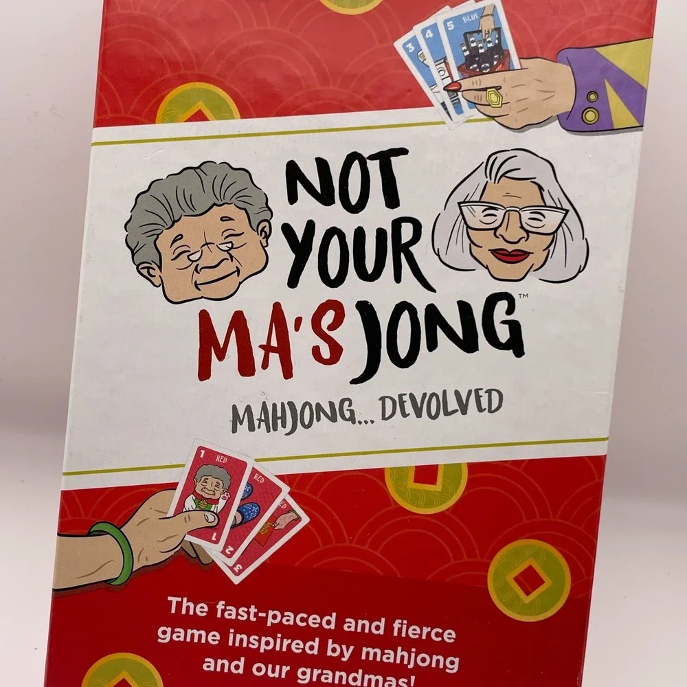 Not‎ Your Ma's Jong Game NEW Hasbro Gaming